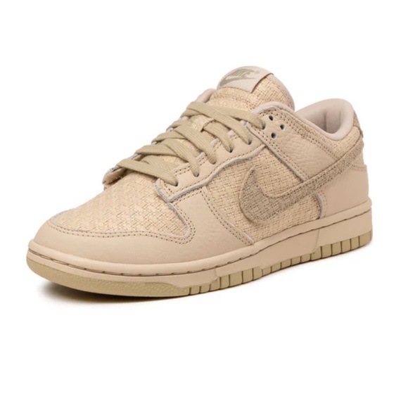 Nike Shoes - Nike Dunk Low 'Woven Sanddrift' Sneakers Fabric Woven Tan Nike Shoes